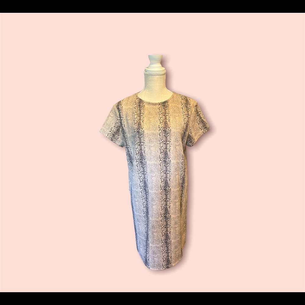 Cousin Couture Leopard Print Dress